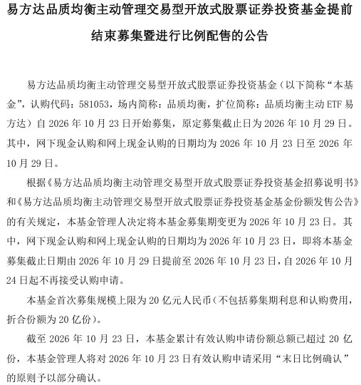 3只产品同日售罄，主动ETF为何这么火